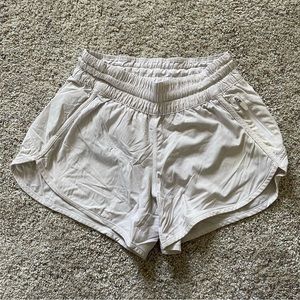 White Lululemon Shorts